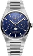 FREDERIQUE CONSTANT Highlife Perpetual Calendar Moon Phase Bracelet Watch, 41mm