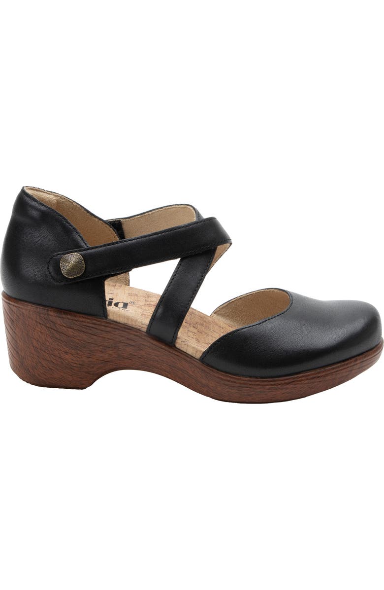 Alegria by PG Lite Savina Platform Pump, Alternate, color, Coal