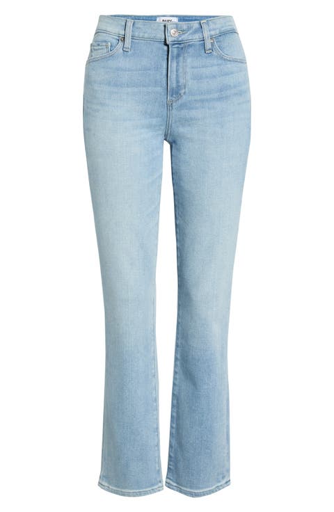 Cindy Ankle Slim Straight Leg Jeans (Coliseum)