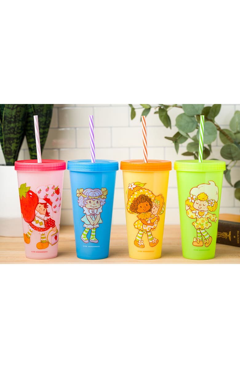 SANRIO x Strawberry Shortcake<sup>®</sup> Set of 4 Color Changing Tumblers, Alternate, color,