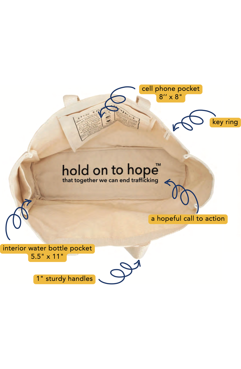 The Tote Project Free to Dream | Tote, Alternate, color, Natural