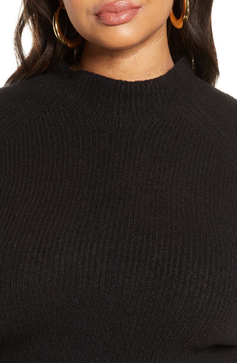 Halogen<sup>®</sup> Mock Neck Sweater, Alternate, color,