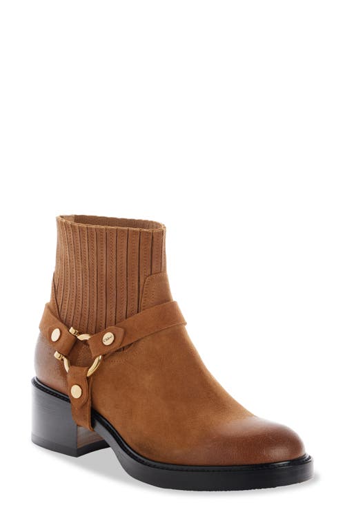 Chloé Bottines Dakota Femme Brun Taille 37 100% Cuir De Veau In Gold Brown