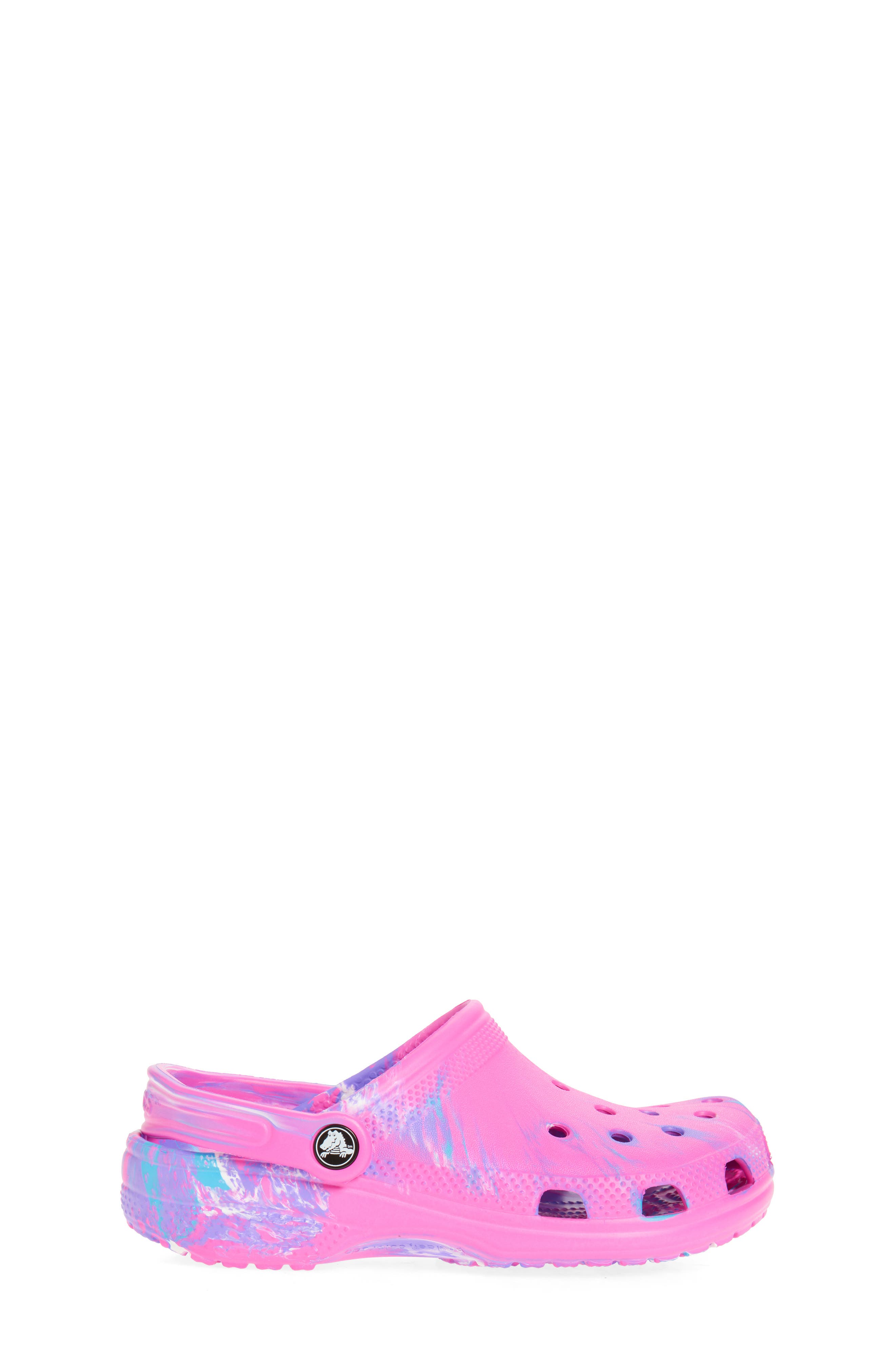 CROCS Kids' Classic Marbled Clog, Alternate, color, 