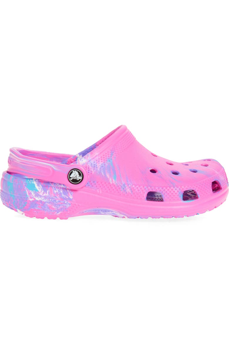 CROCS Kids' Classic Marbled Clog, Alternate, color,