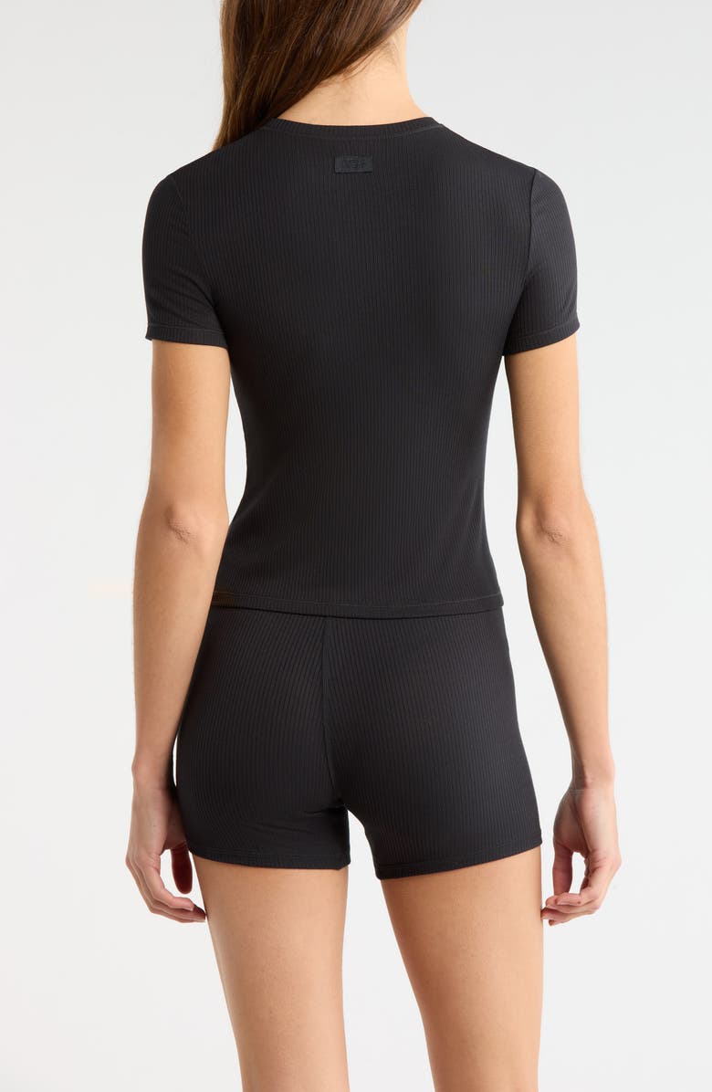 UGG<sup>®</sup> Miriam Rib Baby T-Shirt, Alternate, color, Black Black