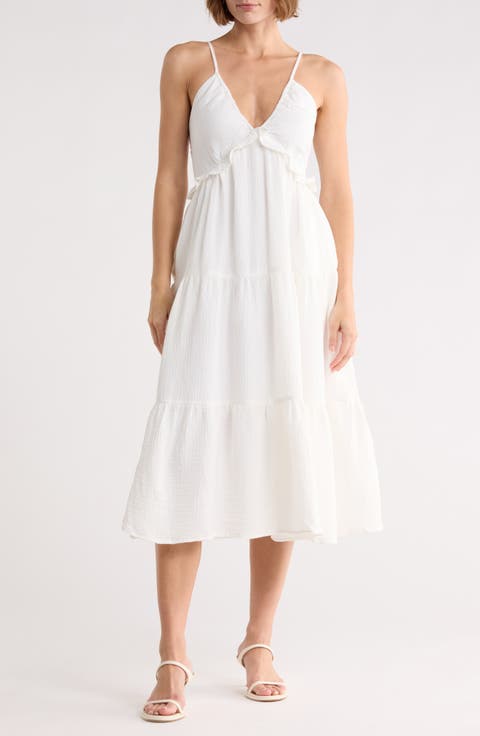 Daisy Cotton Tiered Sundress