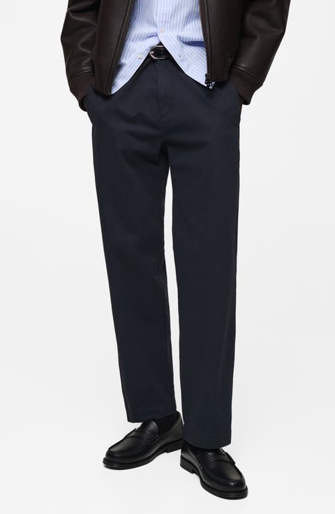 Regular Fit Cotton Trousers