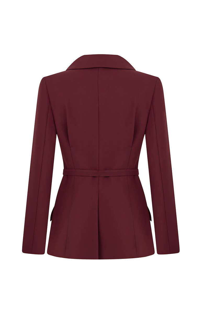 Nocturne Belted Blazer Jacket, Alternate, color,