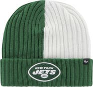 '47 Men's '47 Green New York Jets Fracture Cuffed Knit Hat