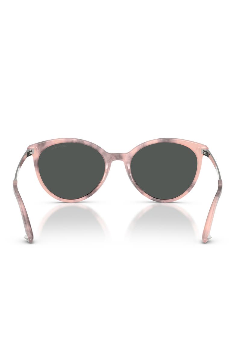 53mm Phantos Sunglasses, Alternate, color, ROSE HAVANA / DARK GREY
