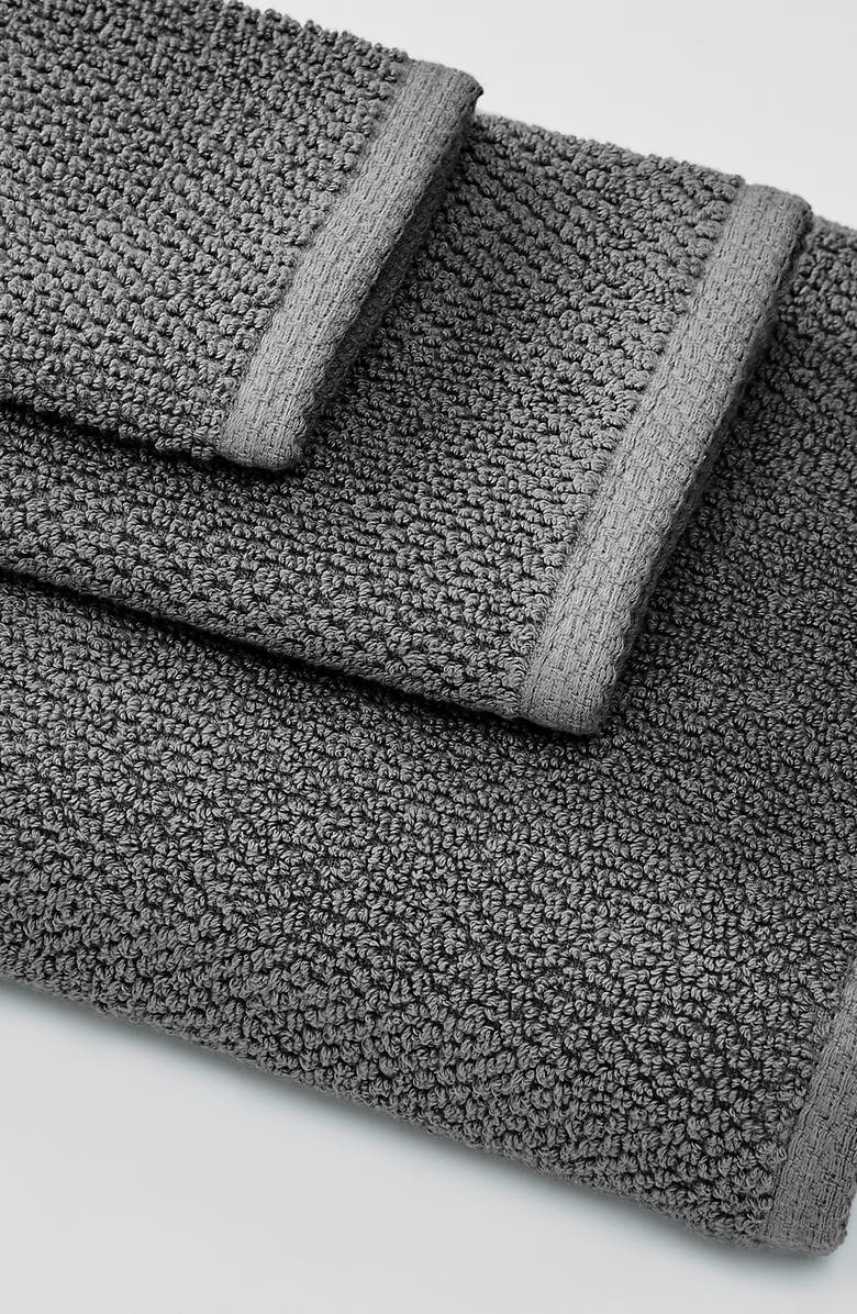 Woven & Weft Cotton 6-Piece Textured Towel Set, Alternate, color, 