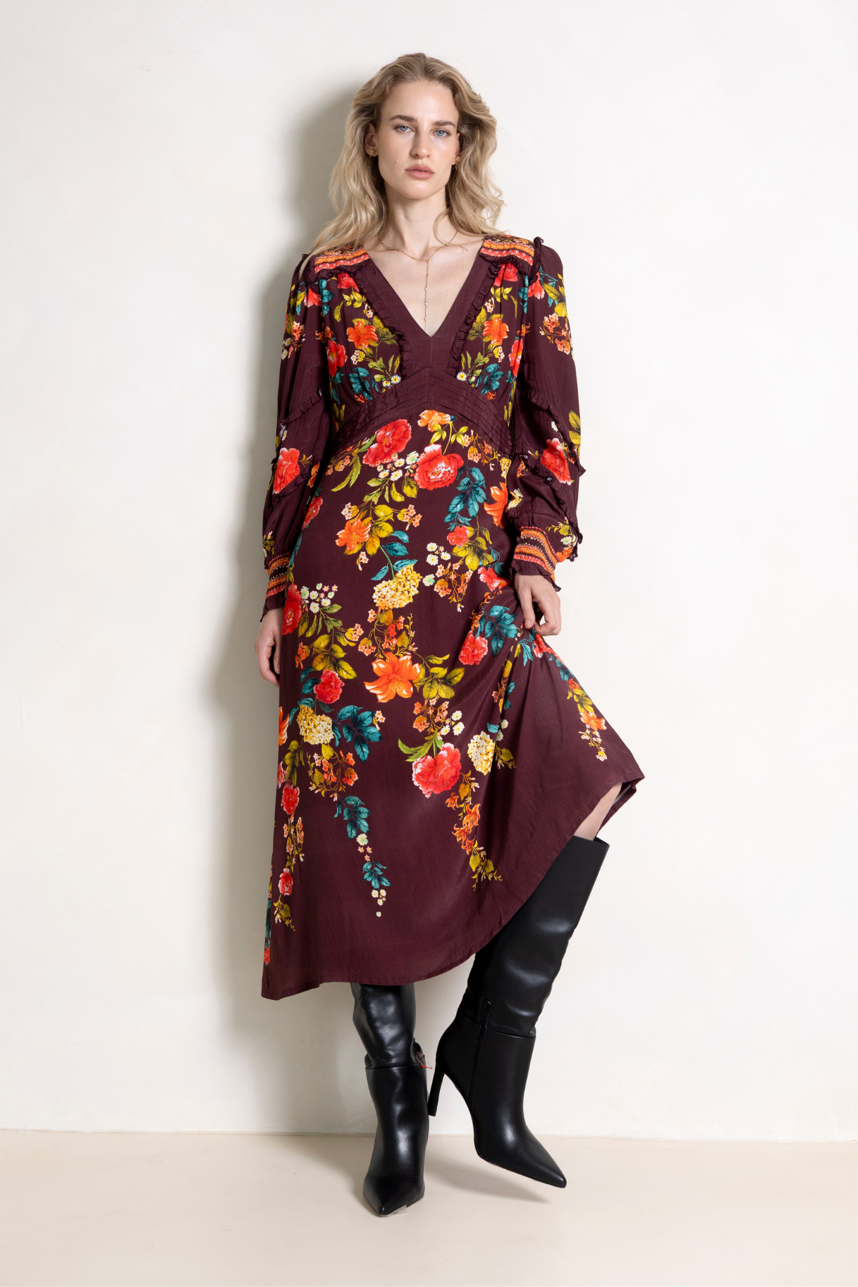 selected Burgundy Floral