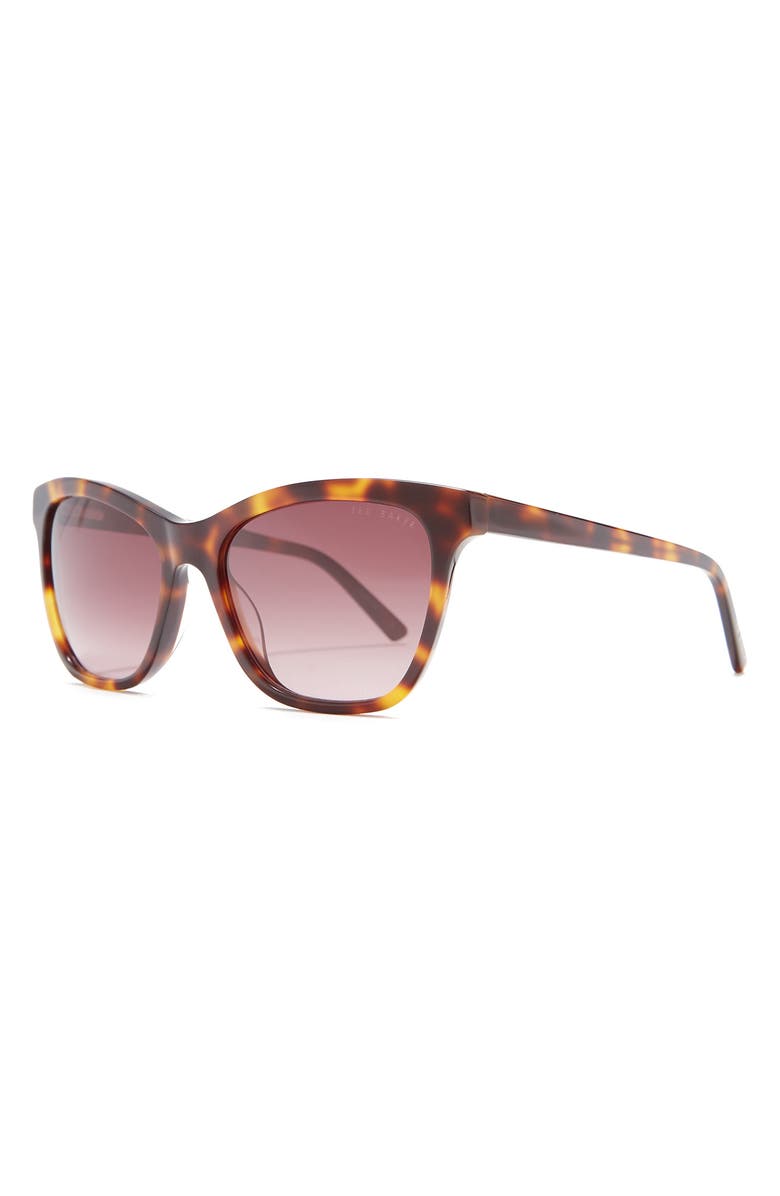 Ted Baker London 57mm Cat Eye Sunglasses, Alternate, color,