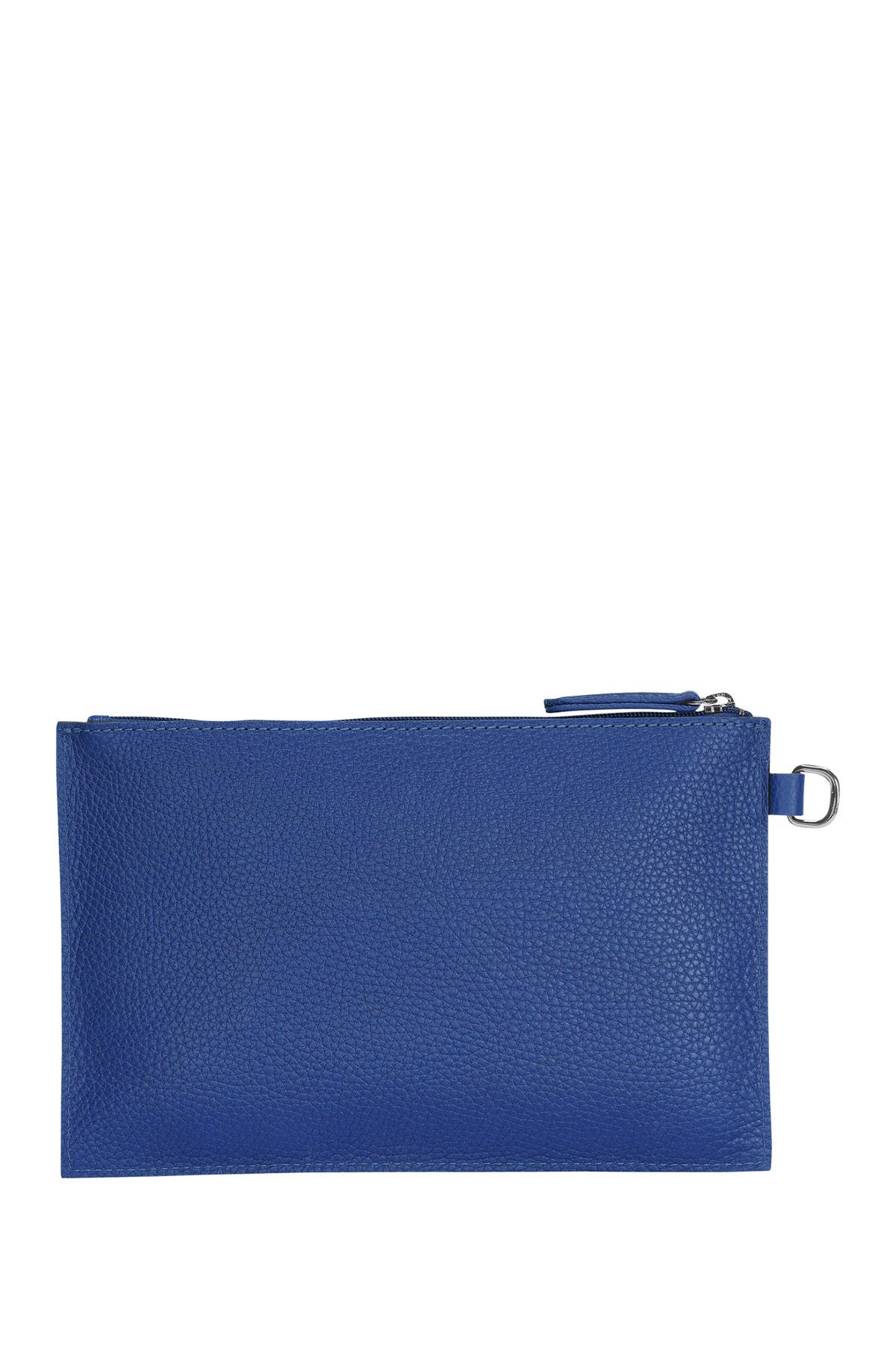 Longchamp Roseau Essential Pouch, Alternate, color, Cobalt