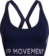 Free People FP Movement Long Haul Logo Sports Bra