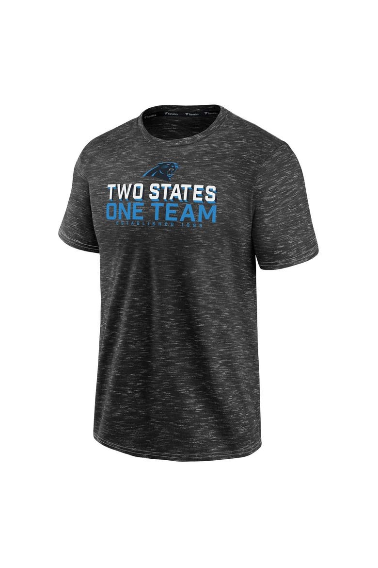 Men's Fanatics Branded Charcoal Carolina Panthers Component T-Shirt, Alternate, color, Charcoal