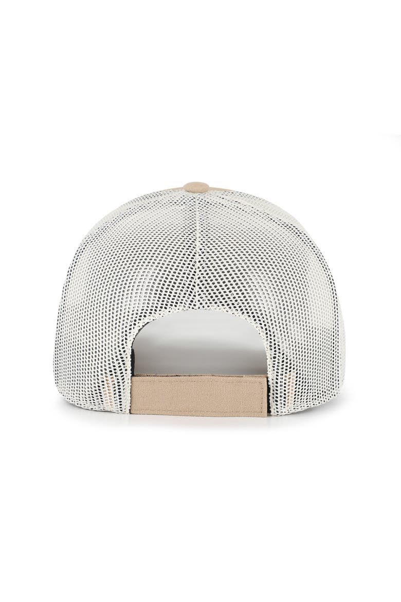 Men's '47 Khaki San Francisco 49ers Bonehide Trucker Adjustable Hat, Alternate, color, Khaki