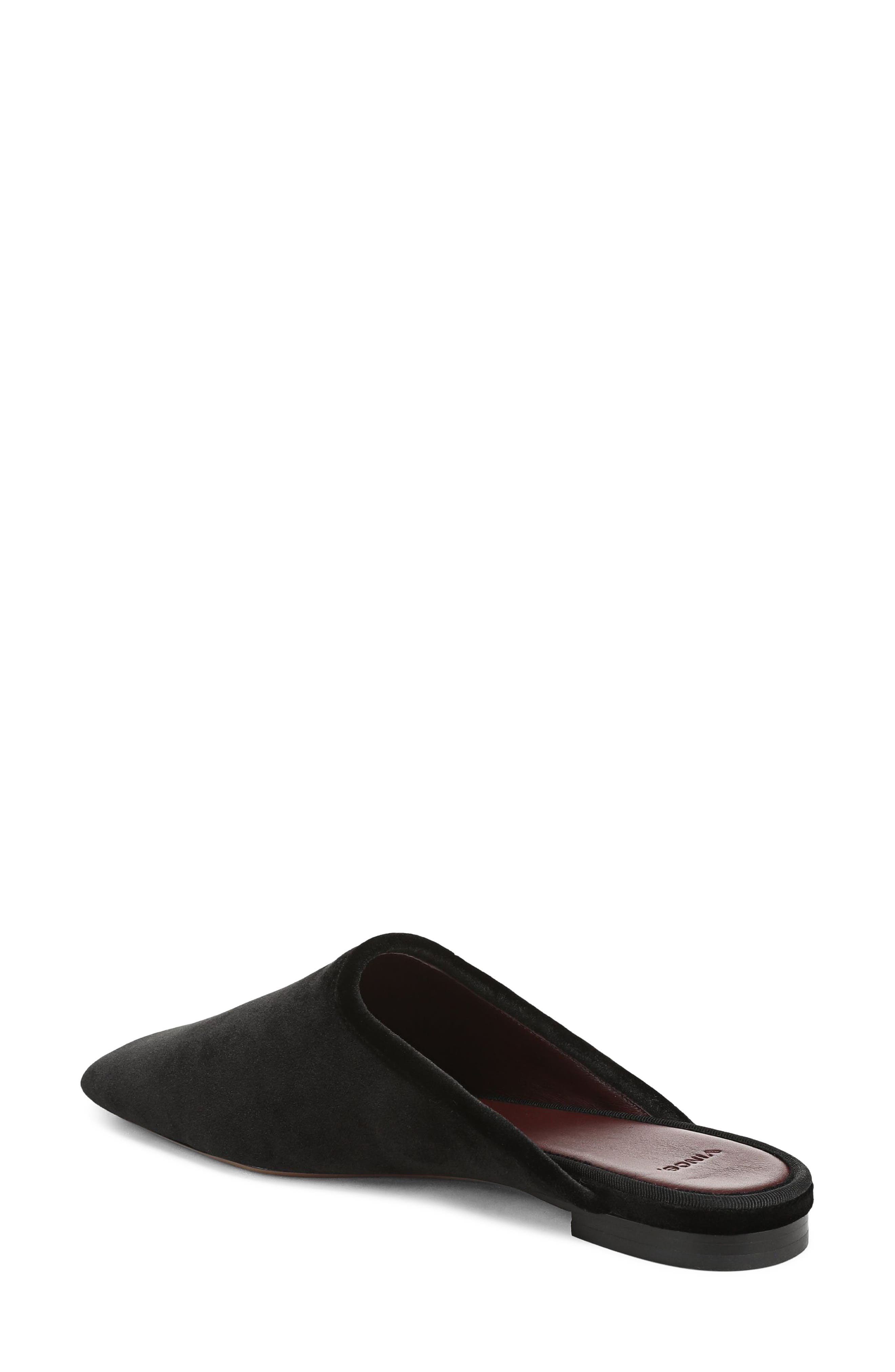 Dakota II Flat Mule, Alternate, color, BLACK