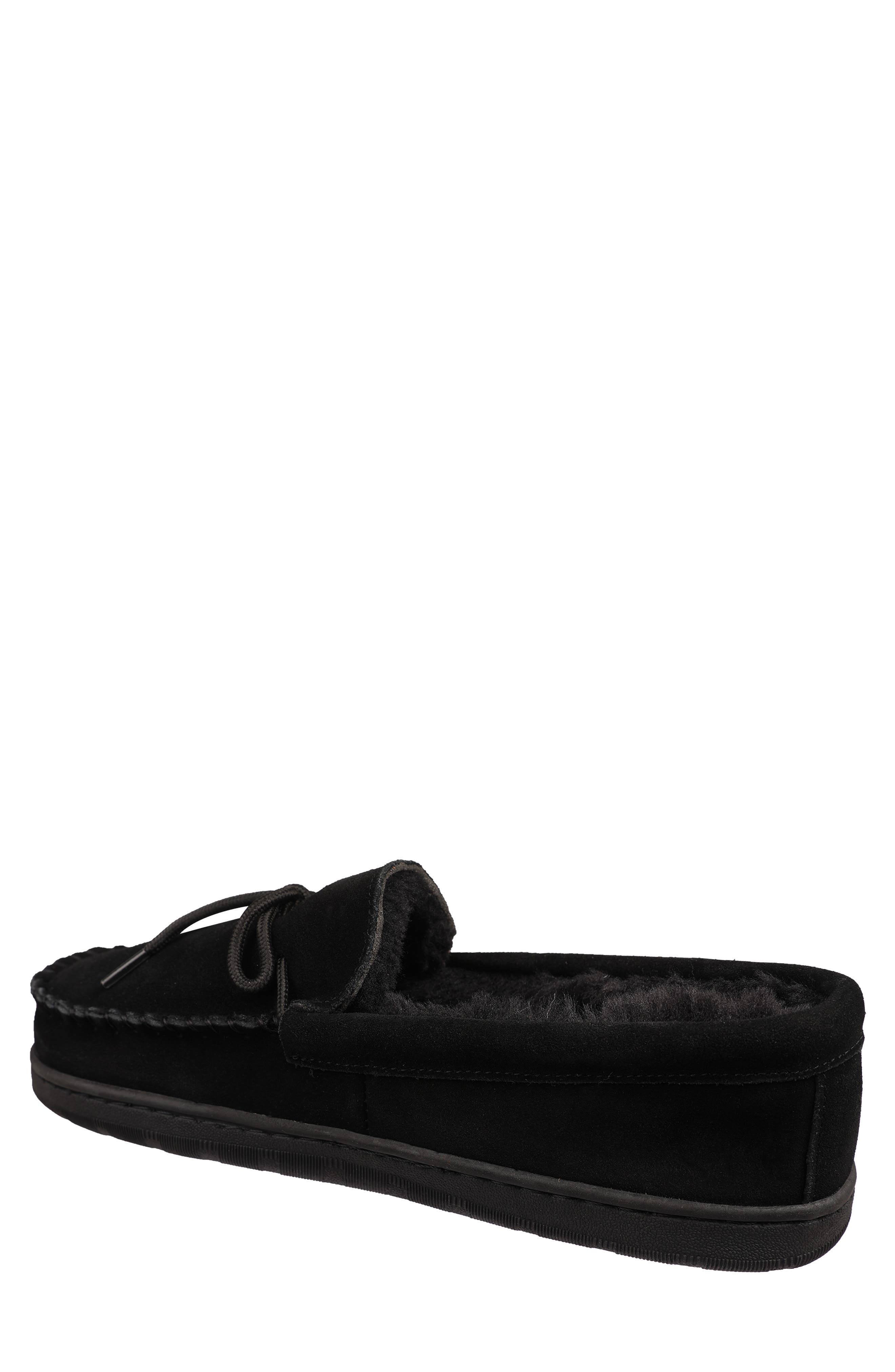 LAMO Theo Genuine Shearling & Faux Fur Slipper, Alternate, color, 