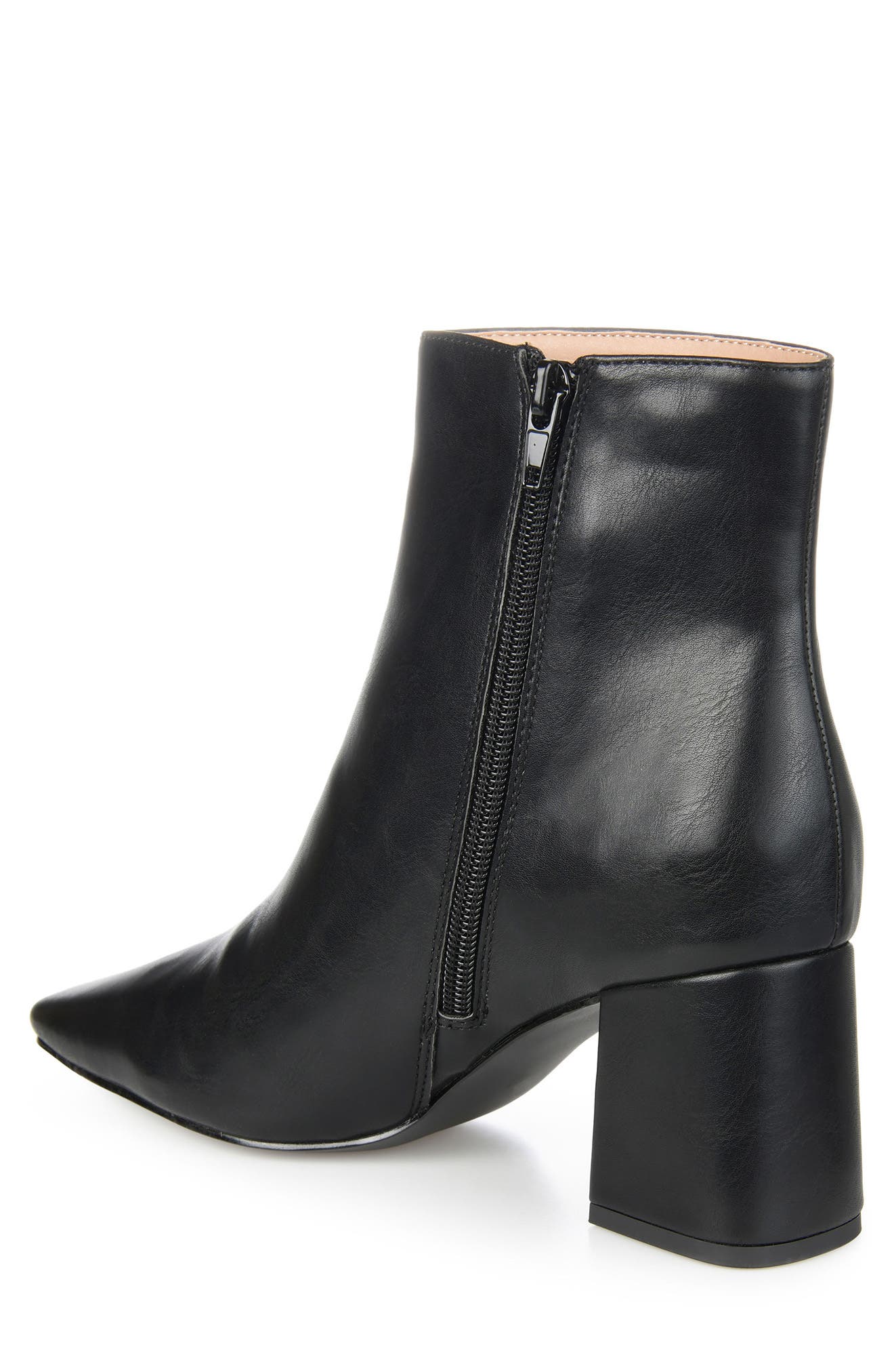 Journee Collection Haylinn Vegan Leather Bootie, Alternate, color, 