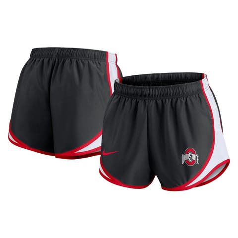 Women
s Nike Black Ohio State Buckeyes Spring Break Tempo Performance Shorts
