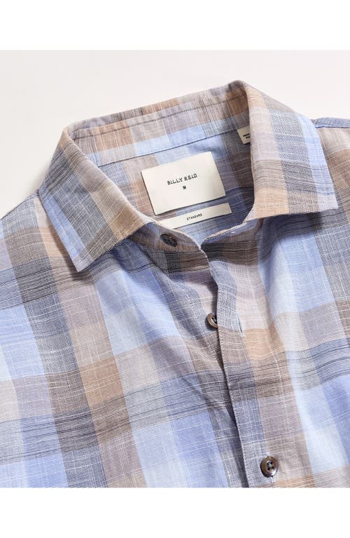 Billy Reid Hutcheson Standard Fit Check Cotton Button-up Shirt In Multi