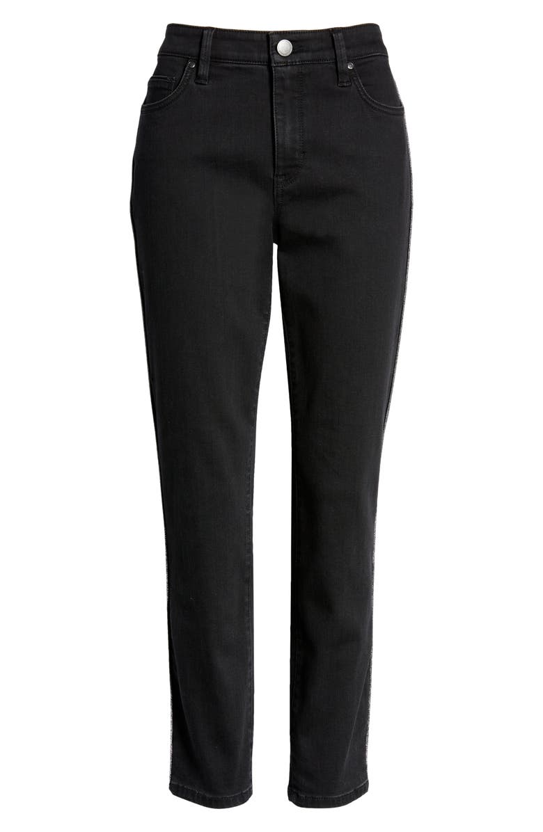 Tommy Bahama Boracay High Waist Ankle Straight Leg Jeans, Alternate, color, 