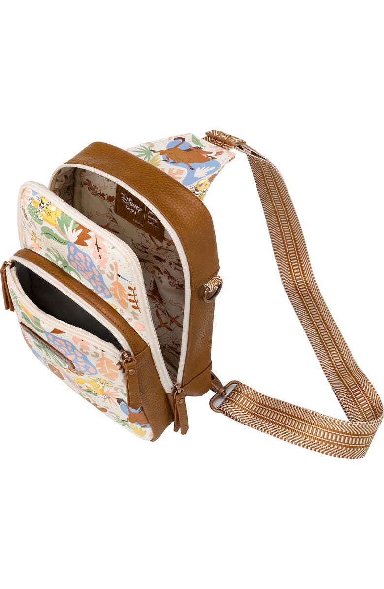 Petunia Pickle Bottom x Disney Hakuna Matata Crisscross Sling Bag, Alternate, color,