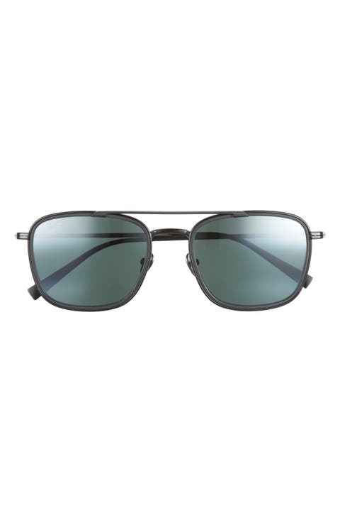 53mm Polarized Navigator Sunglasses