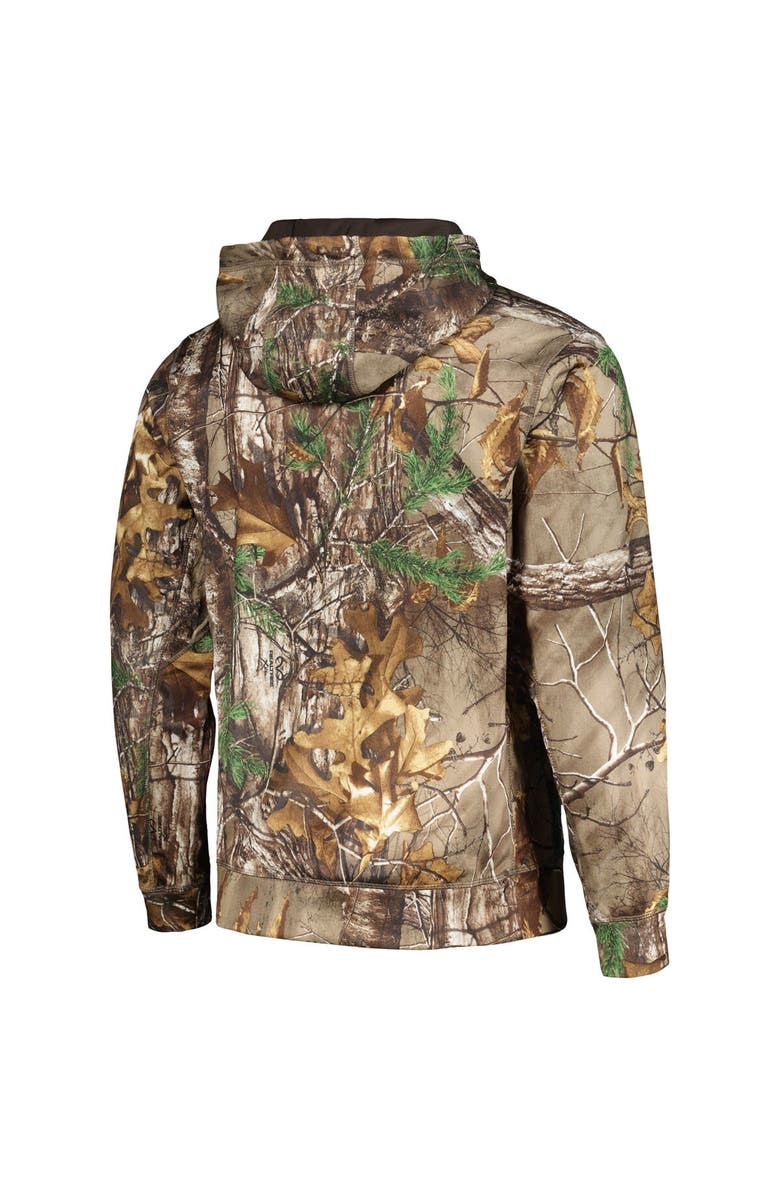 DUNBROOKE Men's Dunbrooke Realtree Camo/Black Los Angeles Chargers Hunter Softshell Full-Zip Jacket, Alternate, color, Realtree Camo