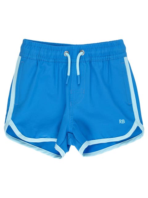 Upf50+ Sun Protected Stretch Dolphin Hem Swim Trunks (baby)
