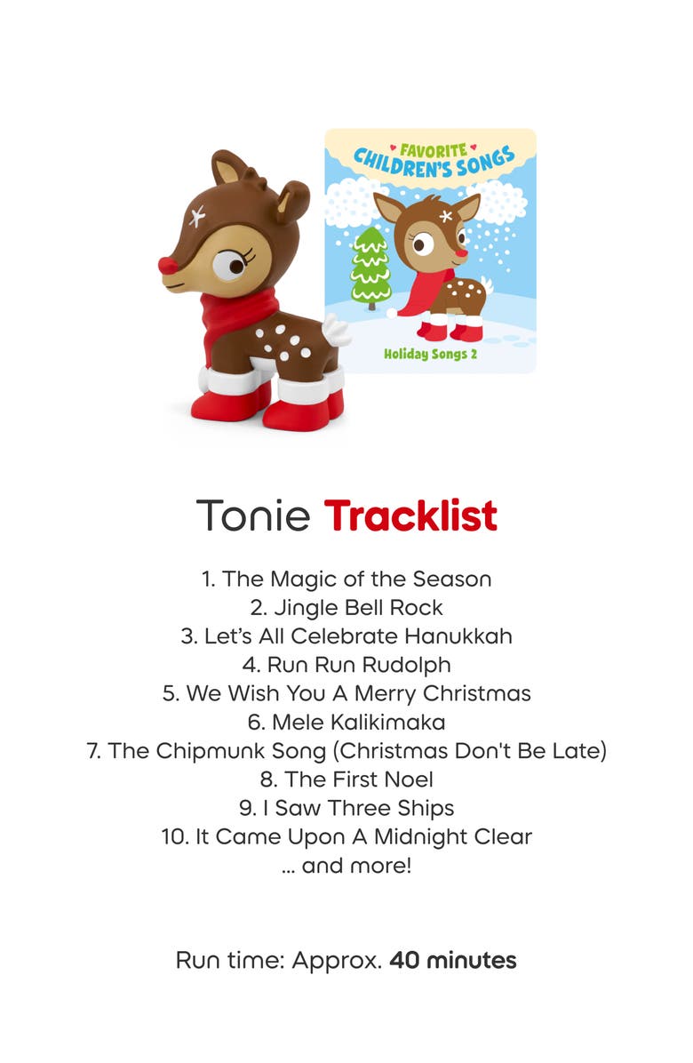 tonies 3-Pack Holiday Collection Tonie Audio Character Bundle, Alternate, color, 