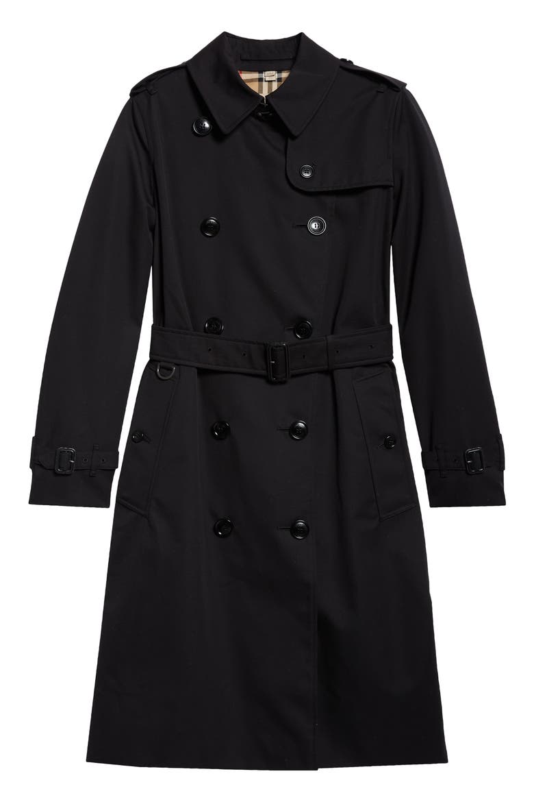 Burberry Kensington Heritage Mid Length Trench Coat (Women
