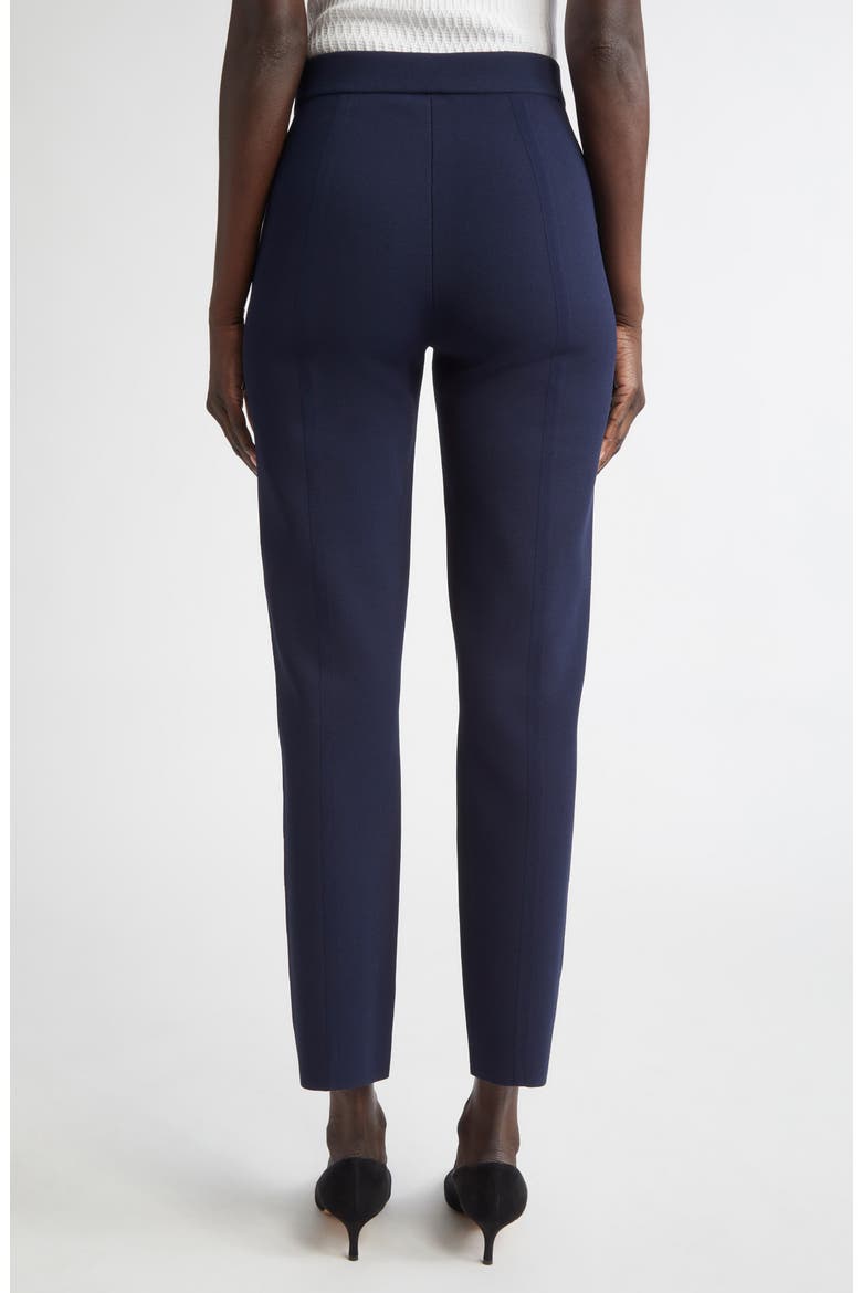Quincy Knit Ankle Pants, Alternate, color, NAVY