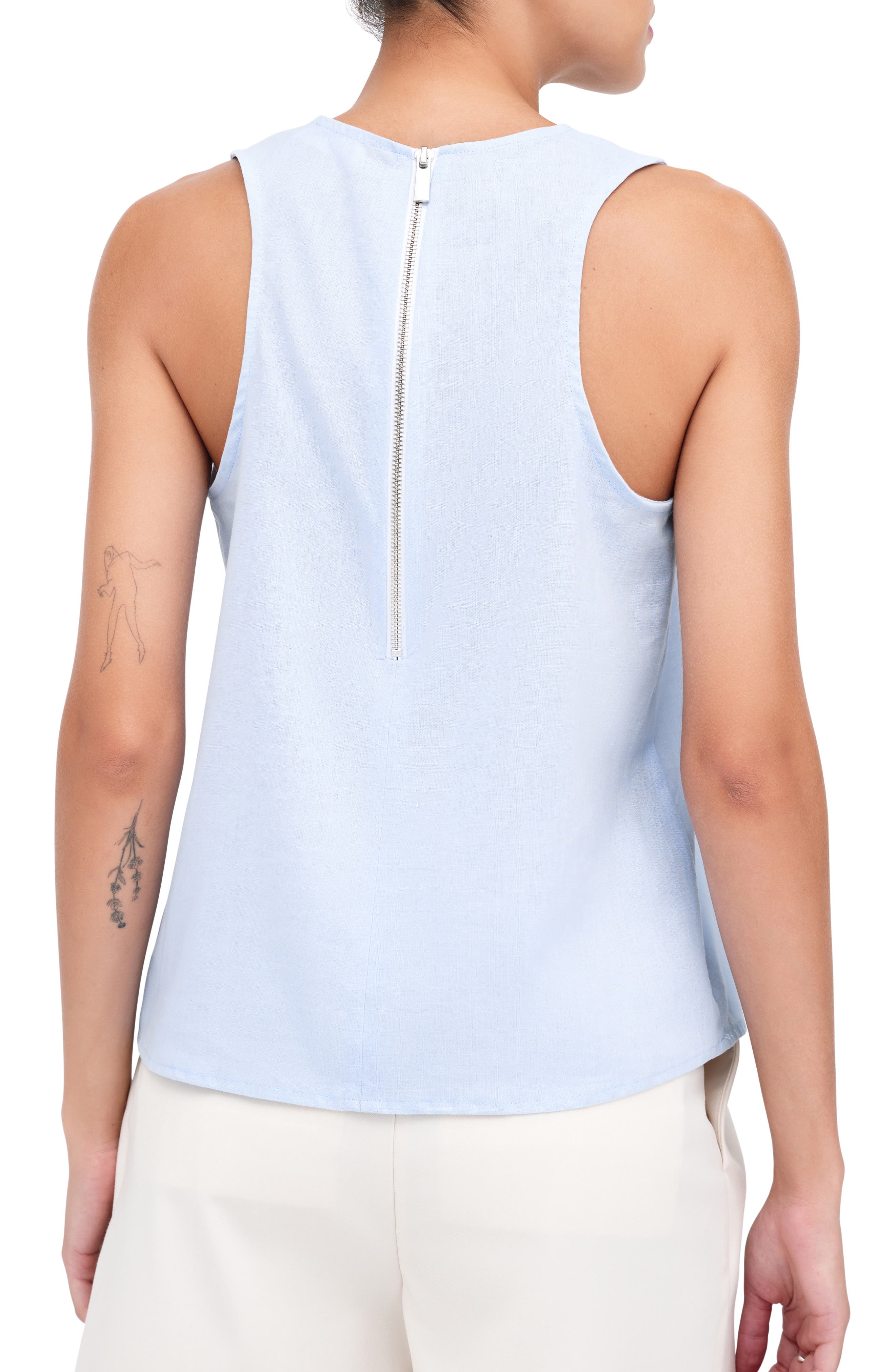 Mckinley Sleeveless Linen & Cotton Top - image 2