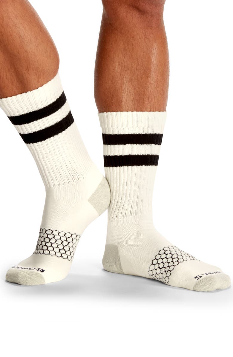 Bombas Vintage Stripe Crew Socks, Alternate, color,