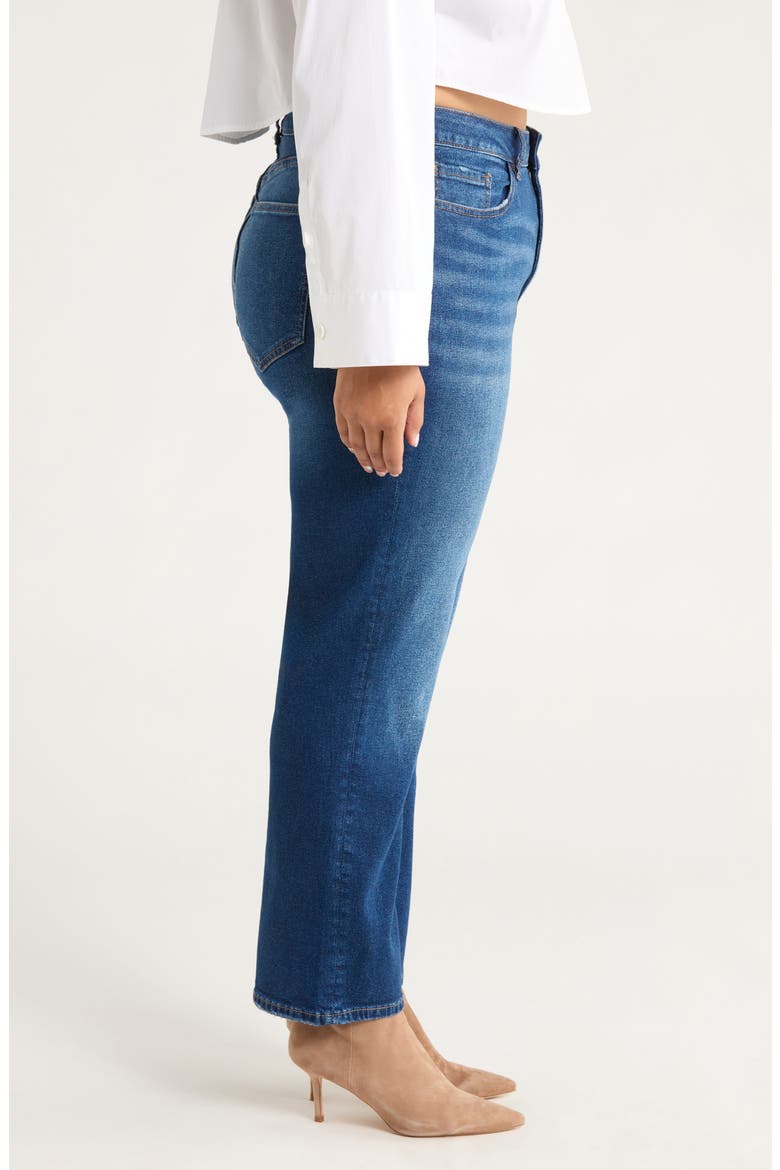 Ase Crop Straight Leg Jeans, Alternate, color, ROLLING RIVER