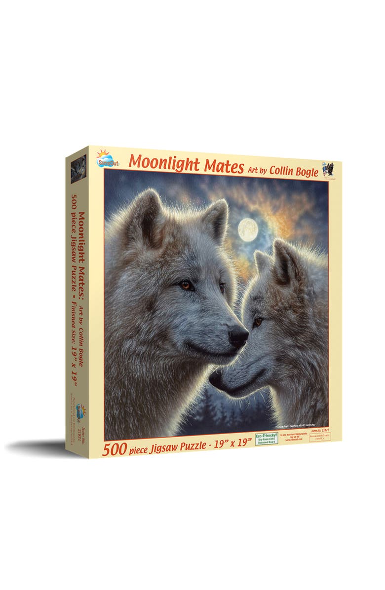 Sunsout Moonlight Mates 500 piece Jigsaw Puzzle for Adults, Main, color, Multicolor