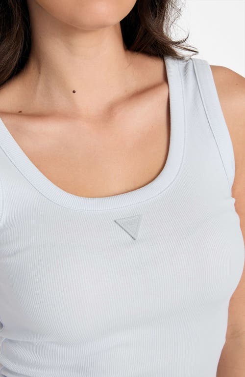 GUESS GUESS TRIANGLE LOGO PATCH RIB TANK 