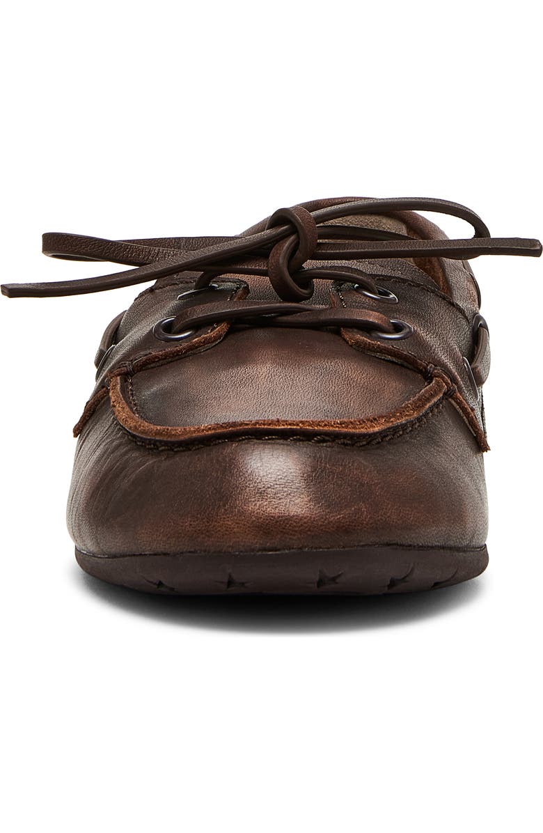 Steve Madden Sag Boat Shoe, Alternate, color, Brown Leat