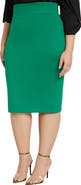 ELOQUII Neoprene Pencil Skirt