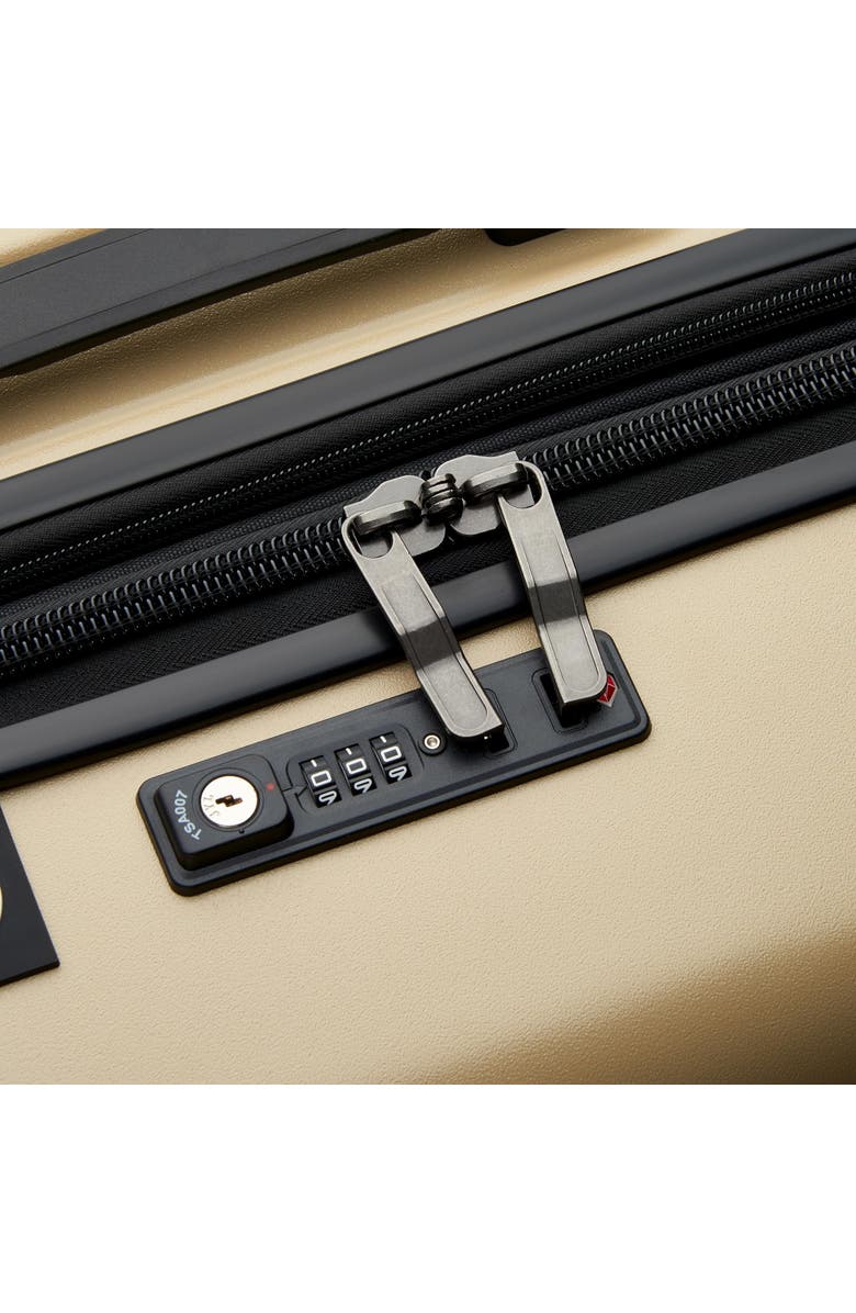 JEEP JH002B Checked-Large 29 Inch Hardside Expandable Luggage with Spinner Wheels, Alternate, color, Warm Sand