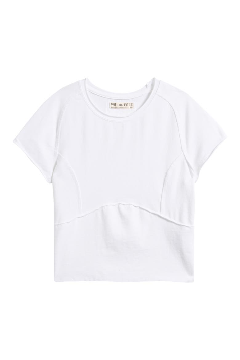 Protagonist Crop Tee, Alternate, color, IVORY
