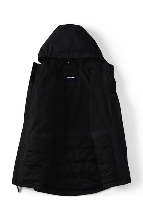Lands' End Kids Squall Waterproof Insulated Winter Parka In Black