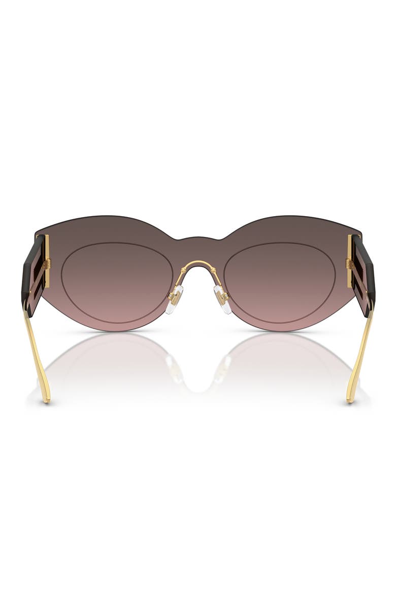 44mm Irregular Sunglasses, Alternate, color, SILVER
