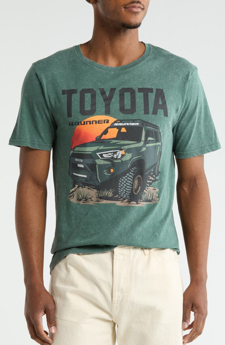 Goodie Two Sleeves Toyota 4Runner Graphic T-Shirt, Main, color, Trekking Green