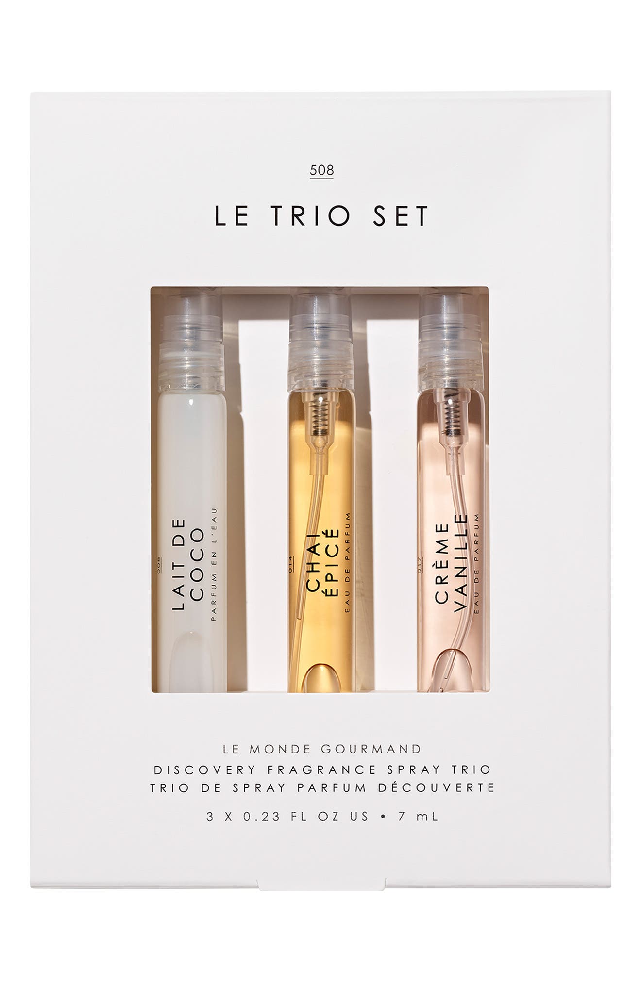 LE MONDE GOURMAND Discovery Fragrance Spray Trio
