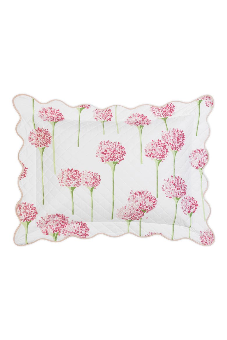 Quilted Sham, Main, color, PEONY