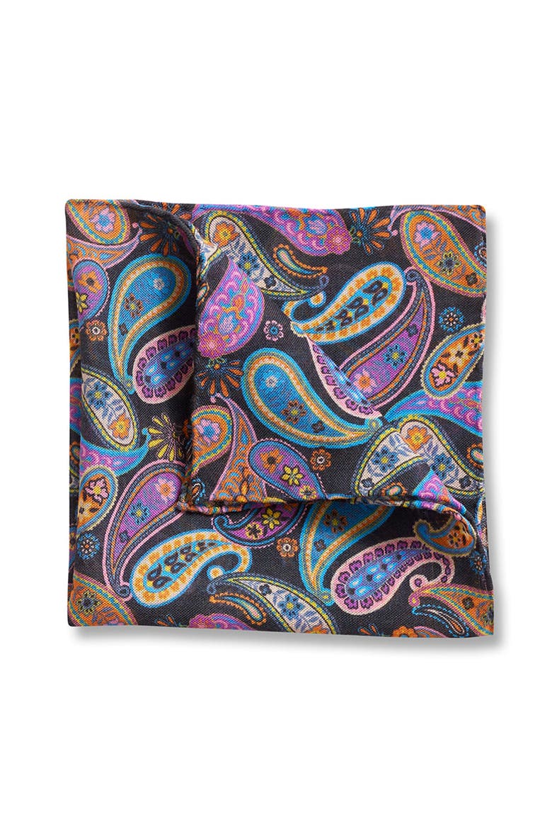Lesley Lane Silk Pocket Square, Main, color, None